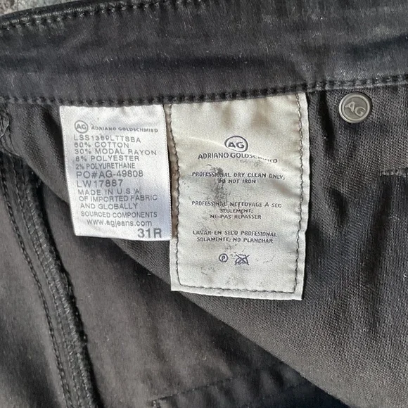 AG Leatherette The Legging Skinny Jeans - Picture 13 of 13